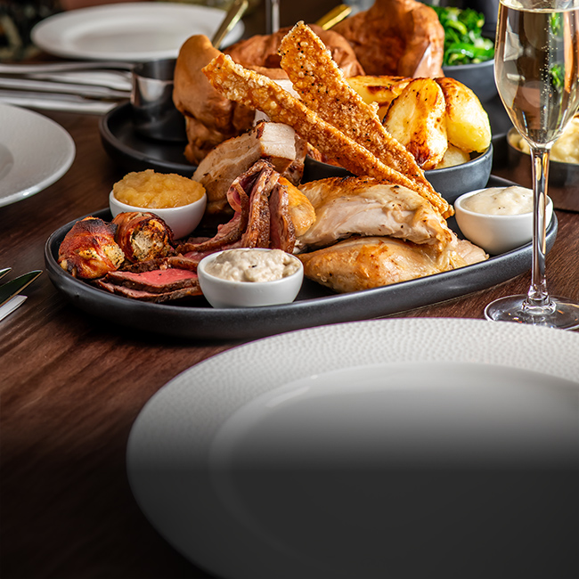 Sunday menu at The Castle